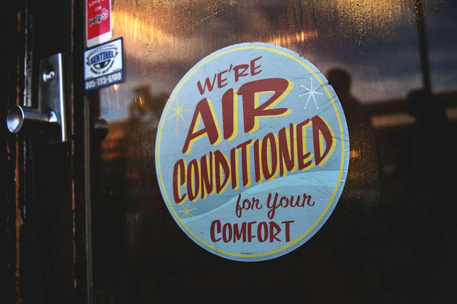 Business Air Conditioning Sign